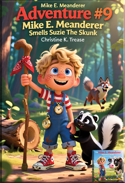Adventure 09 Mike E. Meanderer Smells Suzie The Skunk Book