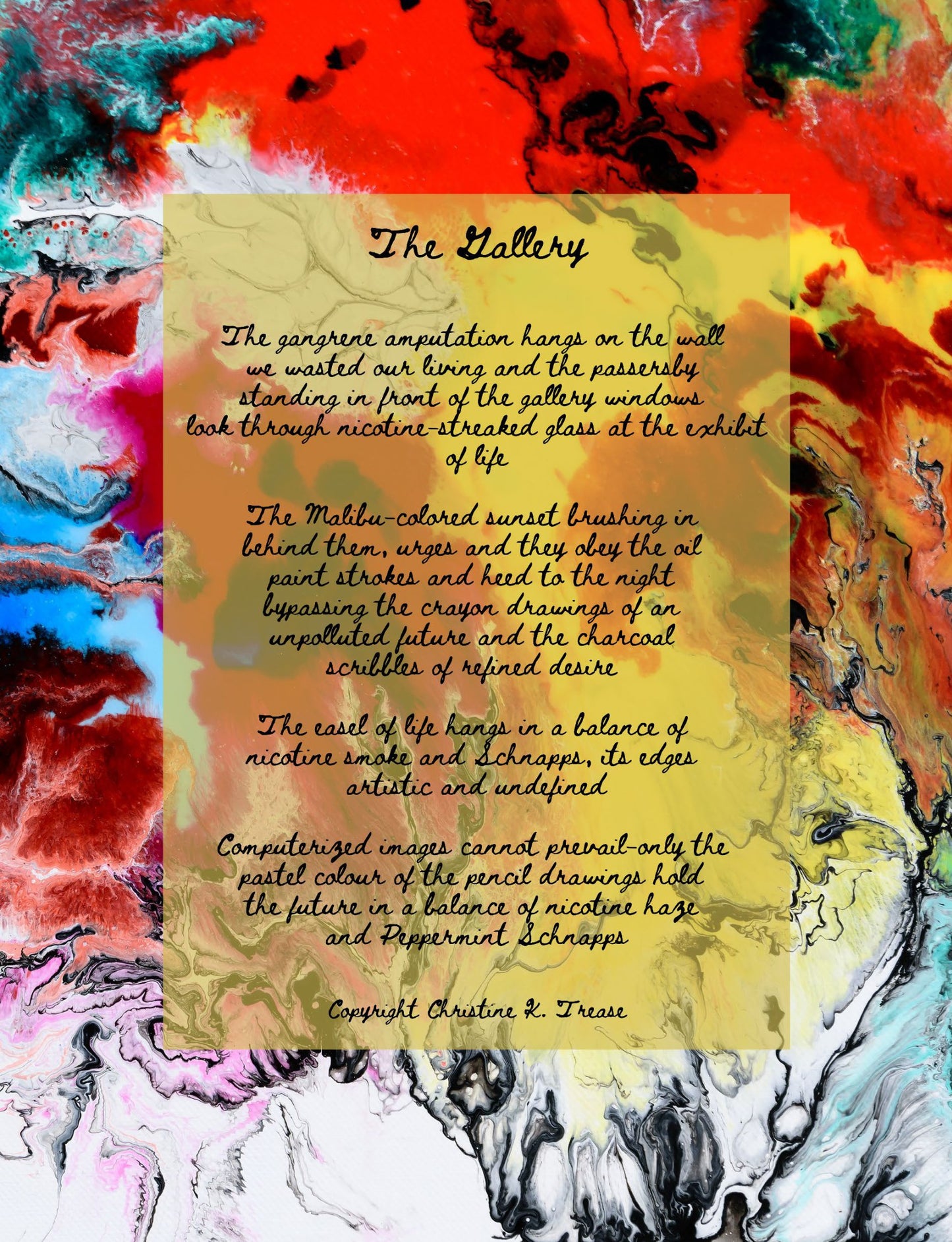 Books For Grownups-Anthology Of Agony Poetography Book