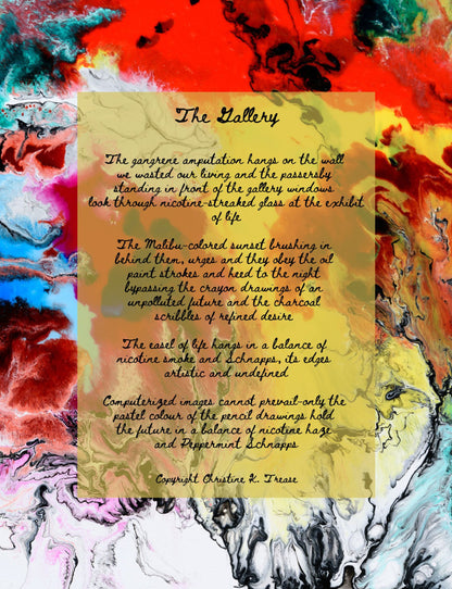 Books For Grownups-Anthology Of Agony Poetography Book