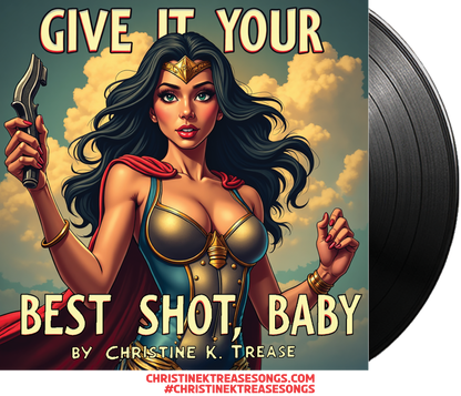 Shirt-Give It Your Best Shot Baby-Atlantic