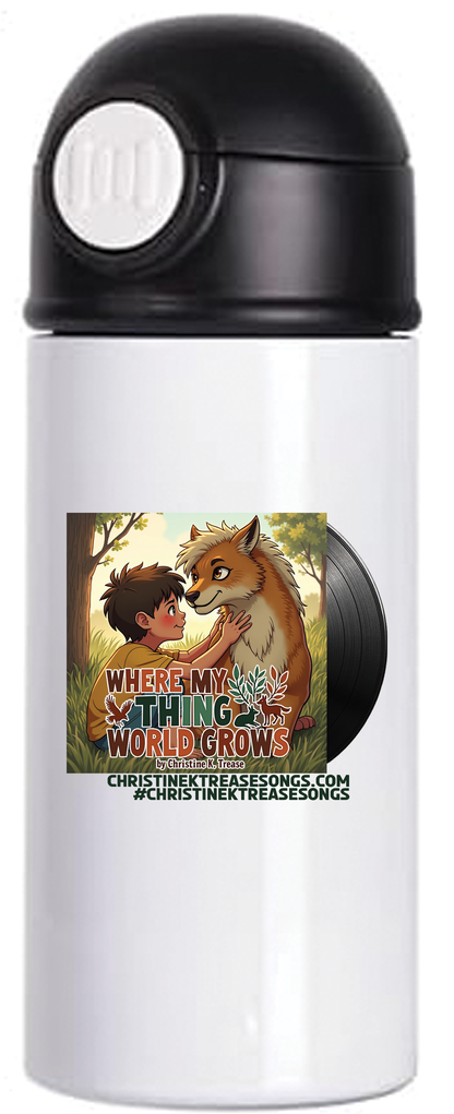 Kids Sippy Up Bottles-Where My Wild Thing Grows