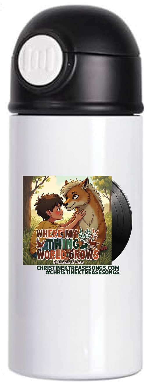 Kids Sippy Up Bottles-Where My Wild Thing Grows