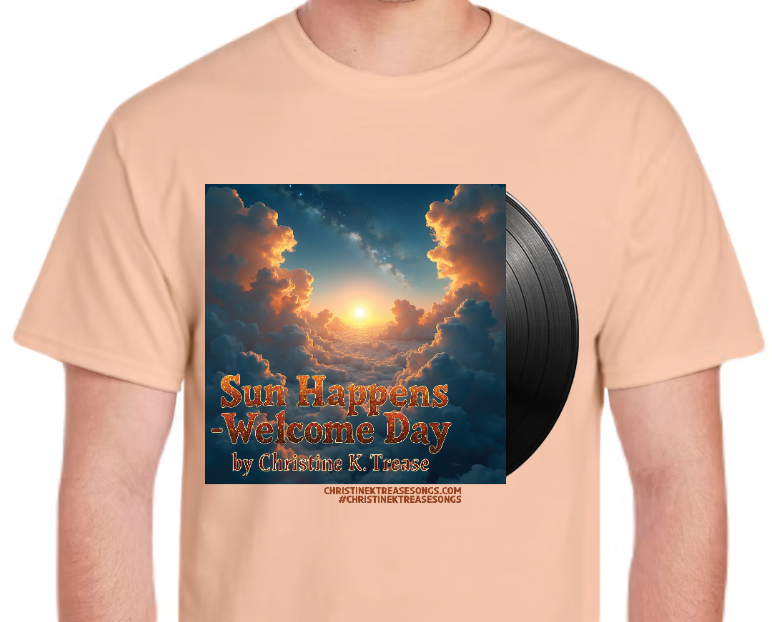 Shirt-Sun Happens-Welcome Day-Peach