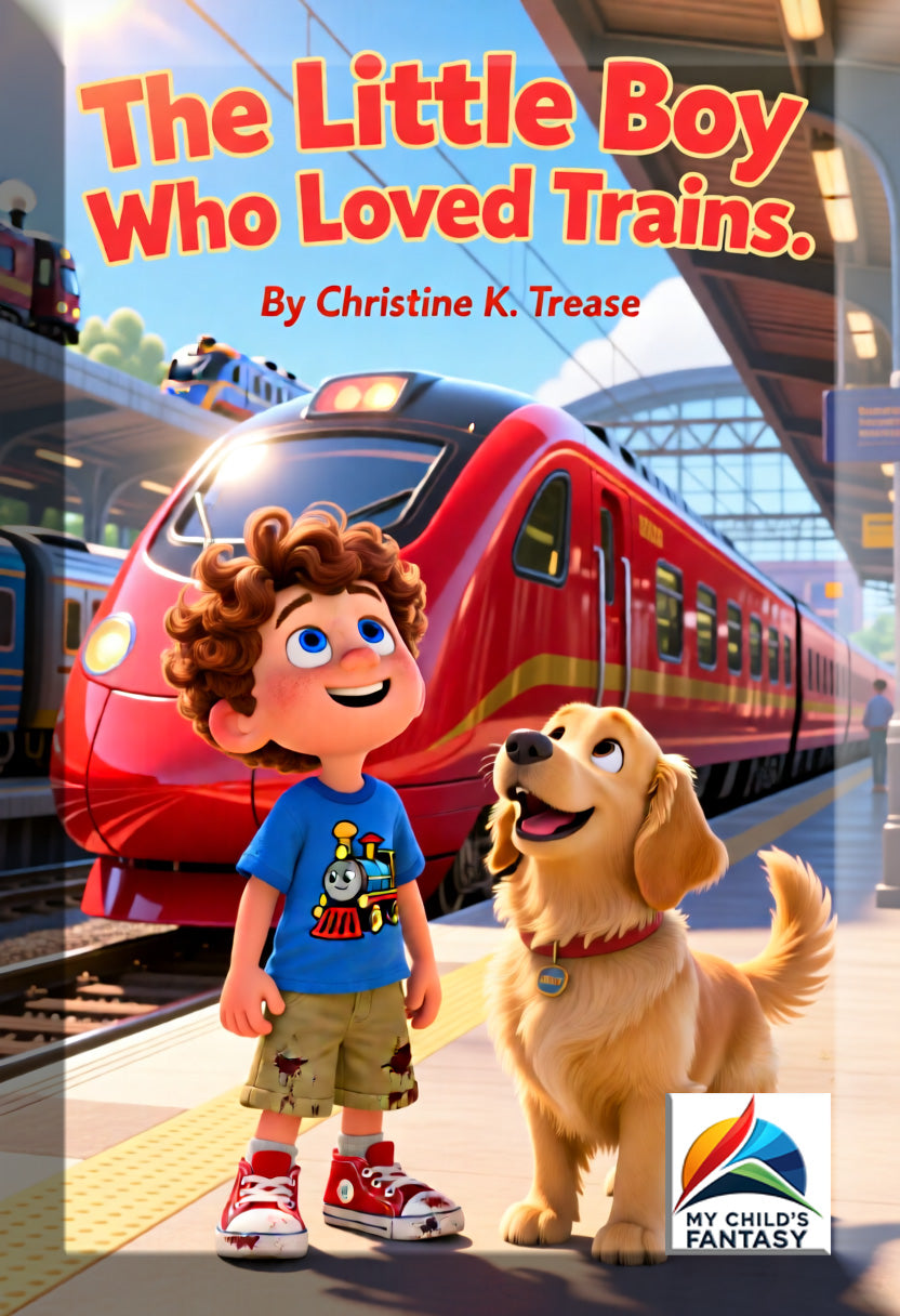 The Little Boy Who Loved Trains Book