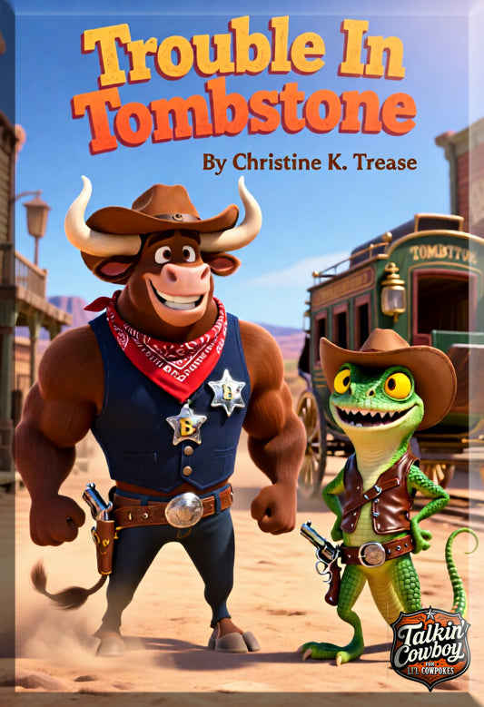 Talkin' Cowboy For Li'l Cowpokes-Trouble In Tombstone Book
