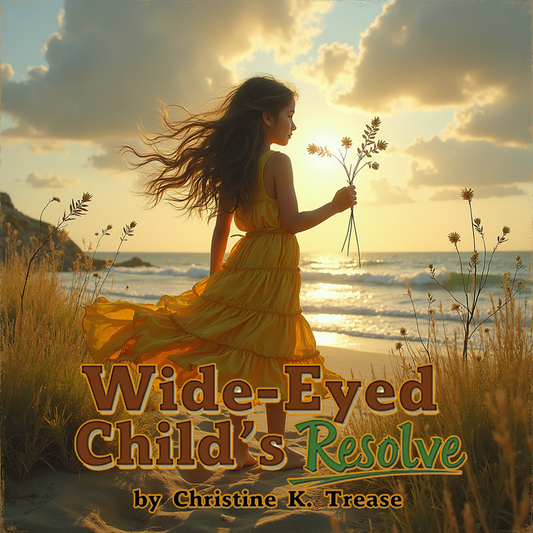 Wide-Eyed Child's Resolve